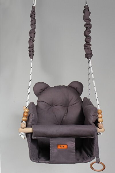 ConconBebe Concon Bebe Çocuk Pufy Emniyet Kemerli Salıncak Çocuk Salıncak