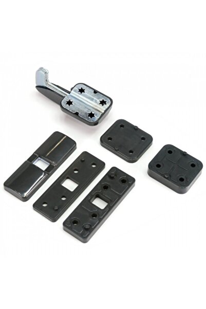 Master Lüks Emniyet Kancası, Kapı Emniyeti Kancası, Pencere Güvenliği, Pry Guard, 'siyah Renkli'