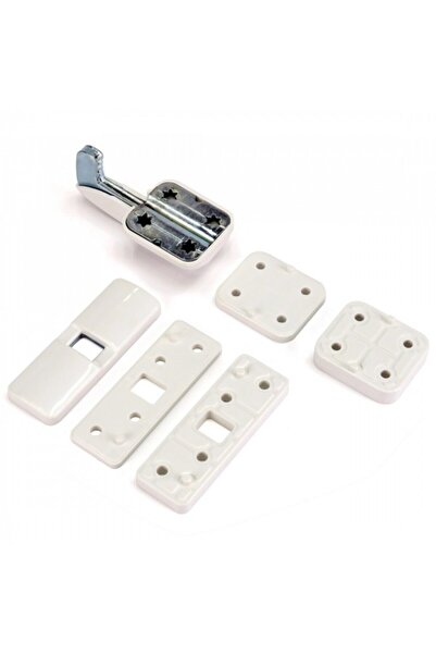 Master Lüks Emniyet Kancası, Kapı Emniyeti Kancası, Pencere Güvenliği, Pry Guard, 'siyah Renkli'