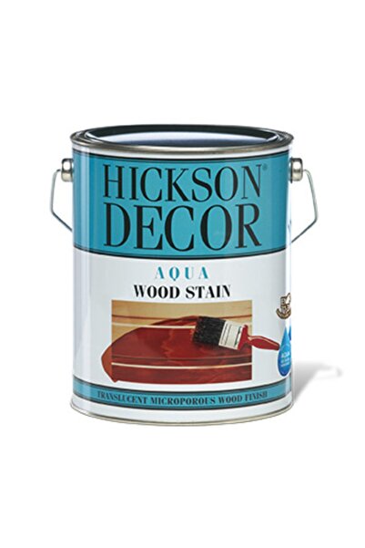 Hickson Decor Hıckson Decor Ultra Aqua Wood Stain Dış Cephe Ahşap Boyası Waln...