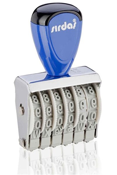 Sırdaş Brand: Sirdaş/Mobi Sırdaş 1656 5mm 6 Digit Numberer Category: Stamps a...