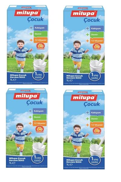 Milupa Mılupa Çocuk Sütü 1 Lt 4 Adet