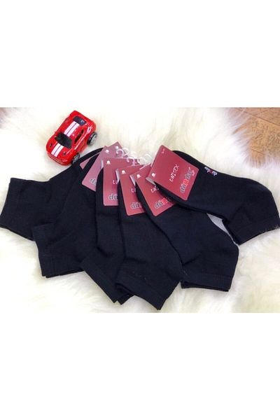 Dündar 6 Συσκευασία Extra Towel Sole Unisex Booties Κάλτσες