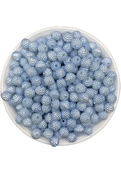 Hedef Bijuteri 25 جرام اللون الأزرق 10 مللي متر قطعة واحدة هرم بلاك بيري الخر...