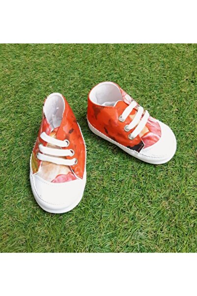 Sönmez Baby Tropikal Desen Bebe Ev Ayakkabısı Patik