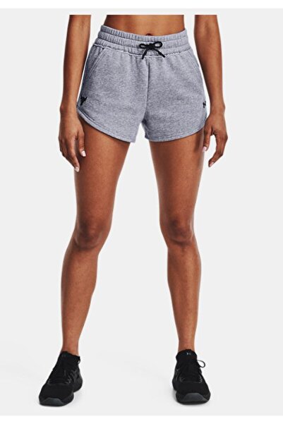 Under Armour Kadın Project Rock Fleece Şort - 1371371-035