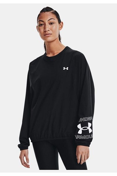 Under Armour Ua Woven Woman Graphic Crew - 1369891 -001