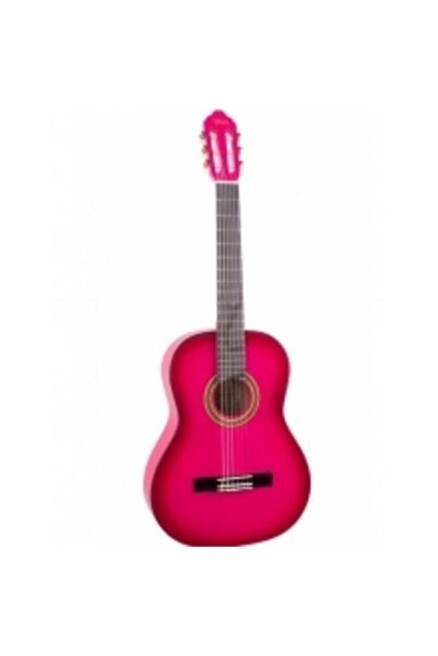 VALENCIA Vc104 Pks Kılıf Ve Pena Pembe Klasik Gitar