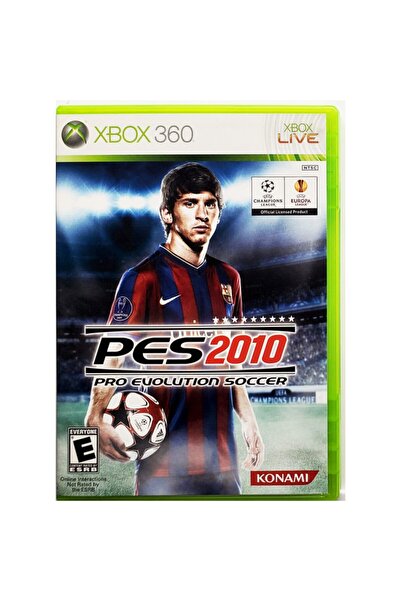 KONAMI Xbox 360 Pes 2010 Pro Evolution Soccer Teşhir Ürün Orjinal Kutulu Oyun