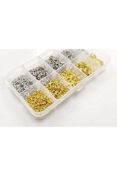 yiğit aksesuar Boxed Metal Link Ring Set/jewelry Ring 1500 Pieces