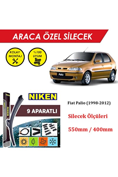 MeyZone Fiat Palio Ön Cam Silecek Takımı (1998-2012)