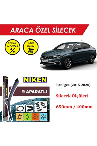 MeyZone Fiat Egea Ön Cam Silecek Takımı (2015-2020)