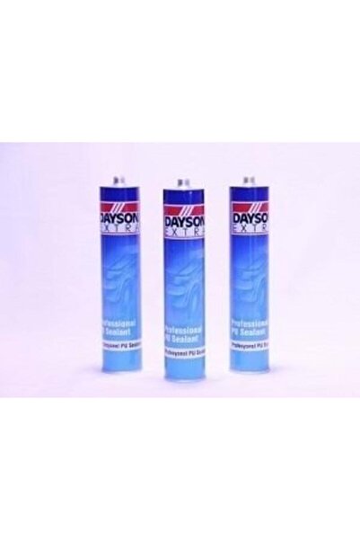 DAYSON Pu 280 ml Gri Renk Çelik Silikon Başlıklı Silikon