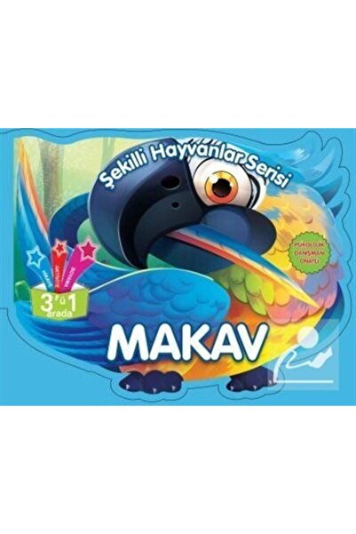 Parıltı Yayıncılık Makav / Shaped Animals Series