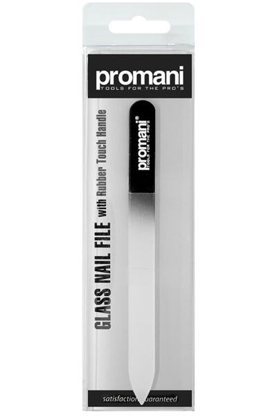 Promani Siyah Plastik Saplı Cam Törpü