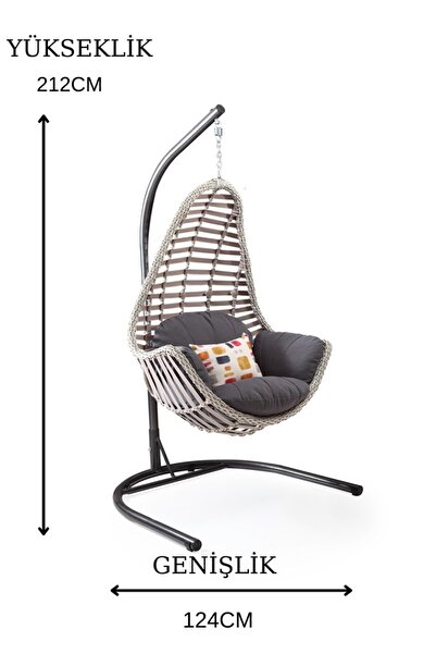 Capri Swing Milas Salıncak Beyaz