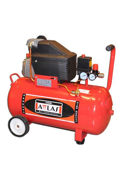 Atlas ZJ 2050J 2 Hp 8 Bar 47 Lt Monofaze Hava Kompresörü