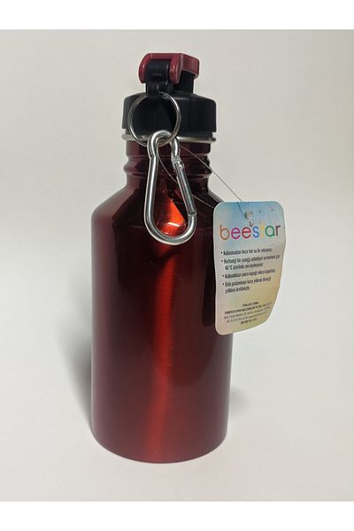 BEESTAR Flask Steel 500 ml Double Sided Brown Color