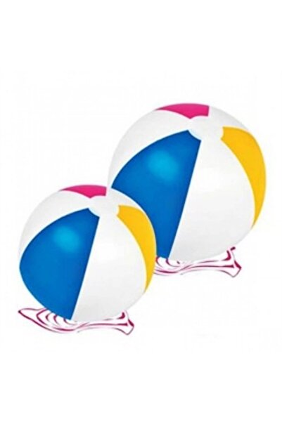 BESTWAY 31021b - Deniz Topu 50 cm Renkli Dilimli 36