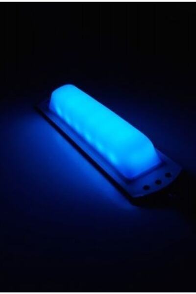 AYGEELEKTRONİK Ayge Su Geçirmez Osram - Samsung Led Lamba Marine Yat Tekne Karavan 12volt-15 Cm (MAVİ)