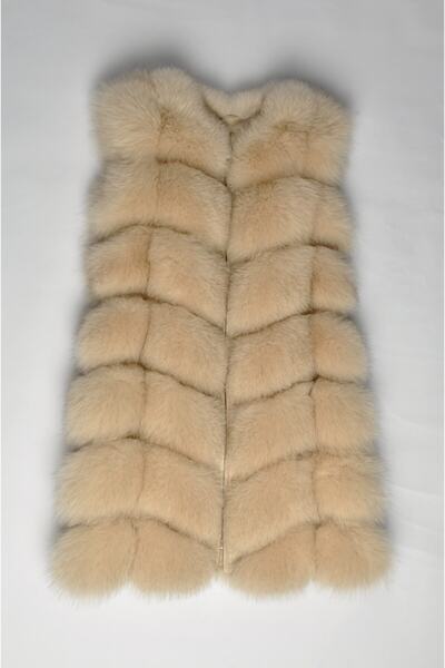 oaktree Krem Rengi Kadın Yelek