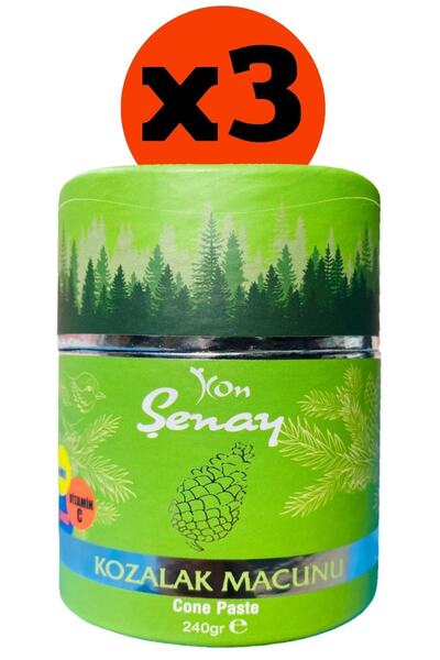 Şenay Kozalak Macunu 240 X 3 Adet