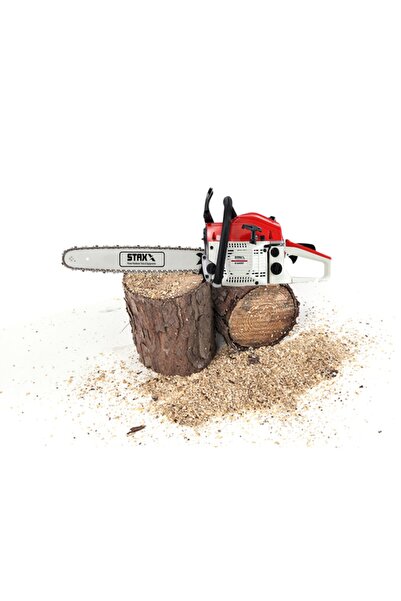 STAXX POWER American Ağaç Odun Dal Kesme Makinesi Motorlu Benzinli Testere 52cc 4.3 Hp Yağ + Yedek Zincir