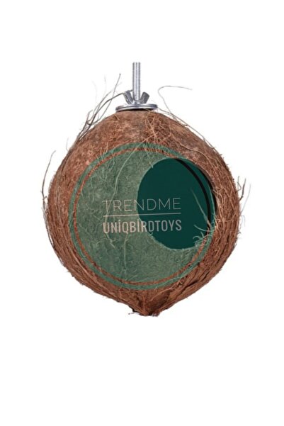 UniqBirdToys Coconut Bird Nest (Pregnant, Finch, Heaven)