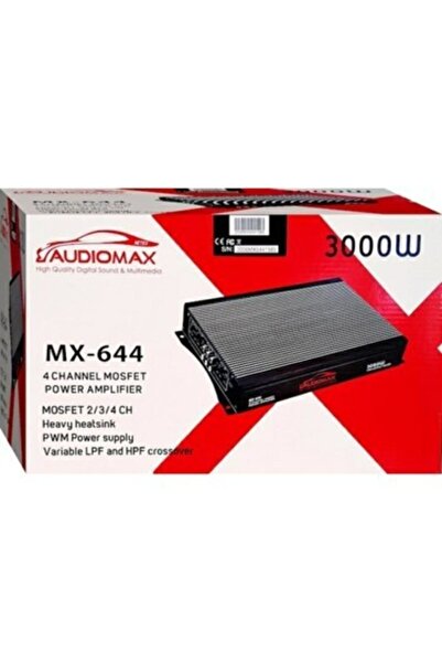 AUDİOMAX Audıomax Mx-644 Oto Amfi