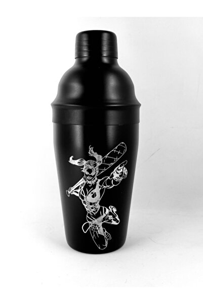 Bar Boss Çelik Harley Quinn Tattoo Kokteyl Shaker