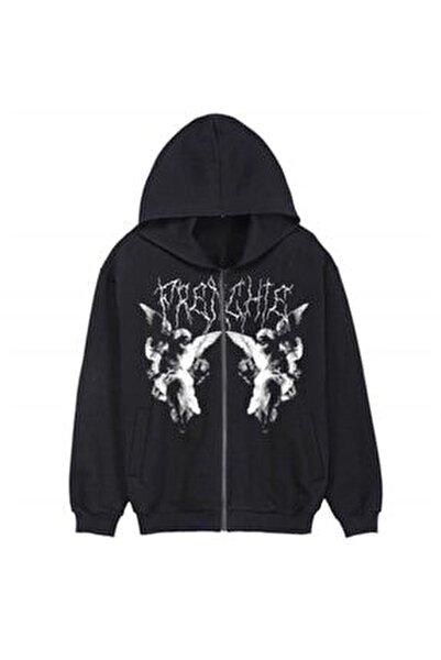 Köstebek Siyah Frenchie Angel (unisex) Kapşonlu Fiyatı, Yorumları - Trendyol