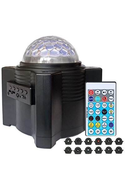 SIGHTZER Stary Projector Light Bluetooth Hoparlör Tavan Duvar Ambians Işıklan...