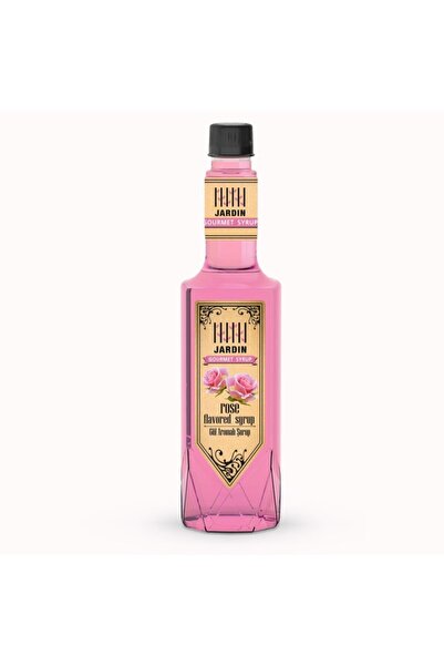 Jardin Gül Rose Aromalı Kokteyl Kahve Şurup 750 Ml