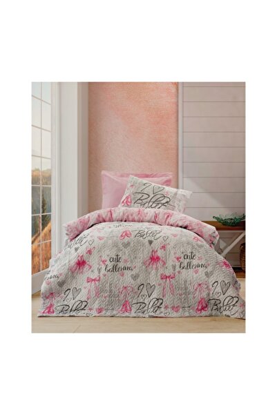 Cotton Box Ballerina Tek Kişilik Complet Set (dört Mevsim)lastikli Çarşaf %10...