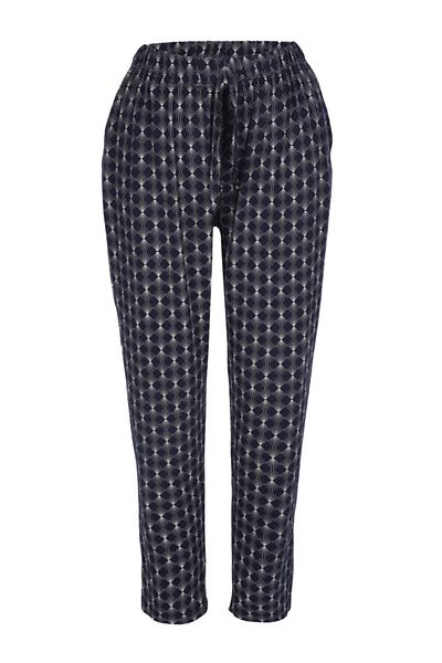 Altınay Γυναικεία Πυτζάμες Navy Blue Pocket Viscose Ze19