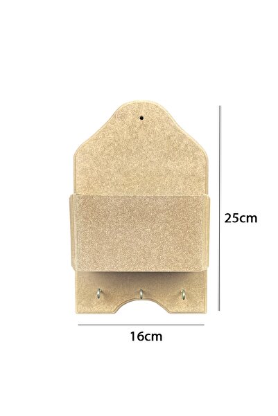 Dumbo Butik Ahşap Boyanabilir Ham Mdf Cepli Anahtarlık