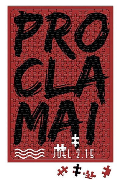 Baskı Dükkanı لغز Proclamai 240 قطعة بانوراما