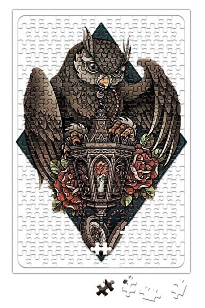 Baskı Dükkanı Coruja Colorida البومة اللغز 240 قطعة بانوراما