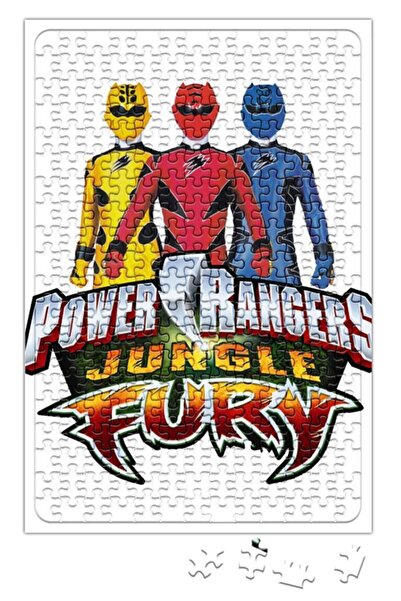 Baskı Dükkanı لغز باور رينجرز جنغل فيوري مكون من 240 قطعة