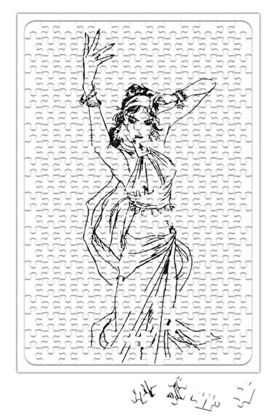 Baskı Dükkanı لغز رافنوس 240 قطعة بانوراما