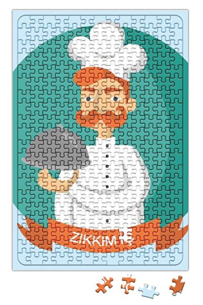 Baskı Dükkanı Zıkkım ıç لغز 240 قطعة بانوراما