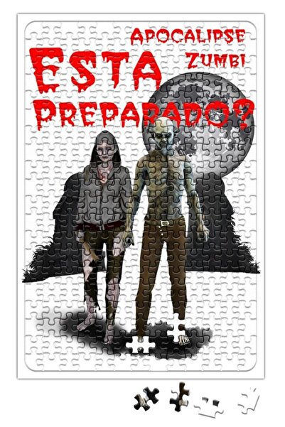 Baskı Dükkanı لغز نهاية العالم زومبي 240 قطعة بانوراما