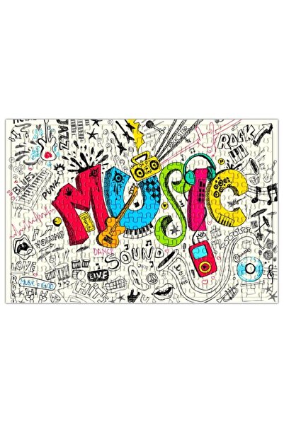 Baskı Dükkanı لغز الموسيقى 240 قطعة بانوراما