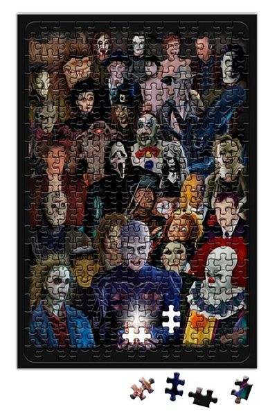 Baskı Dükkanı Horror Classics Puzzle 240 Piece Jigsaw