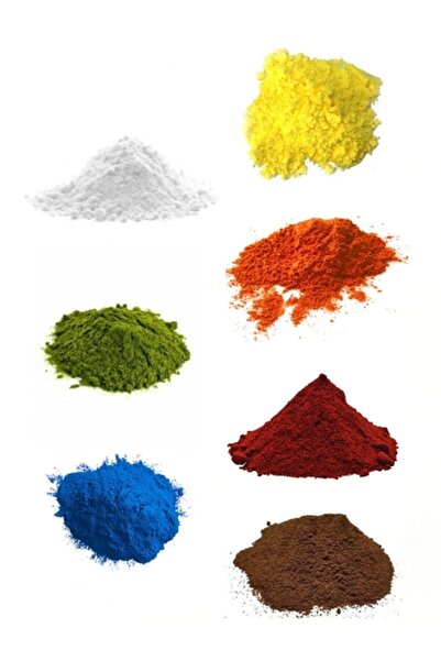 Otantik Mum Boyası Toz 7 Renk Soya Parafin Jel Uyumlu %100 Doğal Yağda Çözüne...