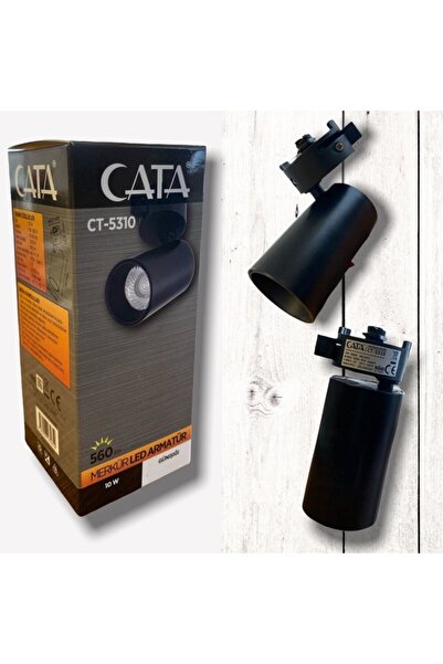 Cata 10watt Led Ray Spot 6000k Beyaz Işık Ct-5310