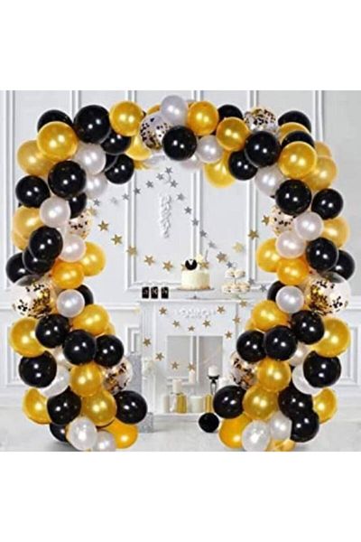 Party City Special Day Concept Gold Balloon Set