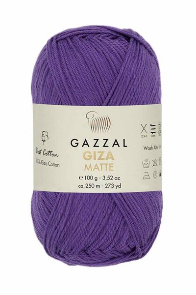 Gazzal Işbasısms Isb01 Giza Matte Hand Knitting Yarn Lilac 5568 (Işbası)