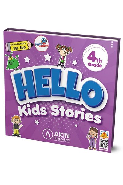 Akın Dil Eğitimi Hello Kids Stories 4th Grade (Wise Laces)