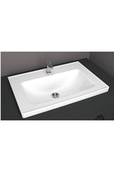 Turavit Safir 80 Cm Etajer Uyumlu Seramik Lavabo